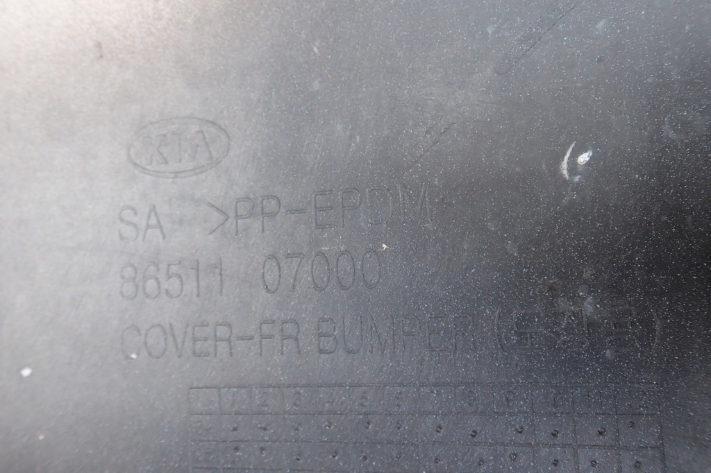 фото №9, Kia picanto i 03- бампер перед оригинал