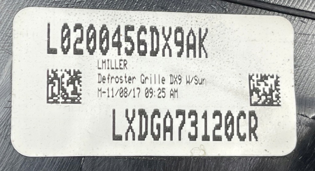 фото №11, P7 dodge charger 2018 жабо внутрішнє молдинг панелі l0198833ag