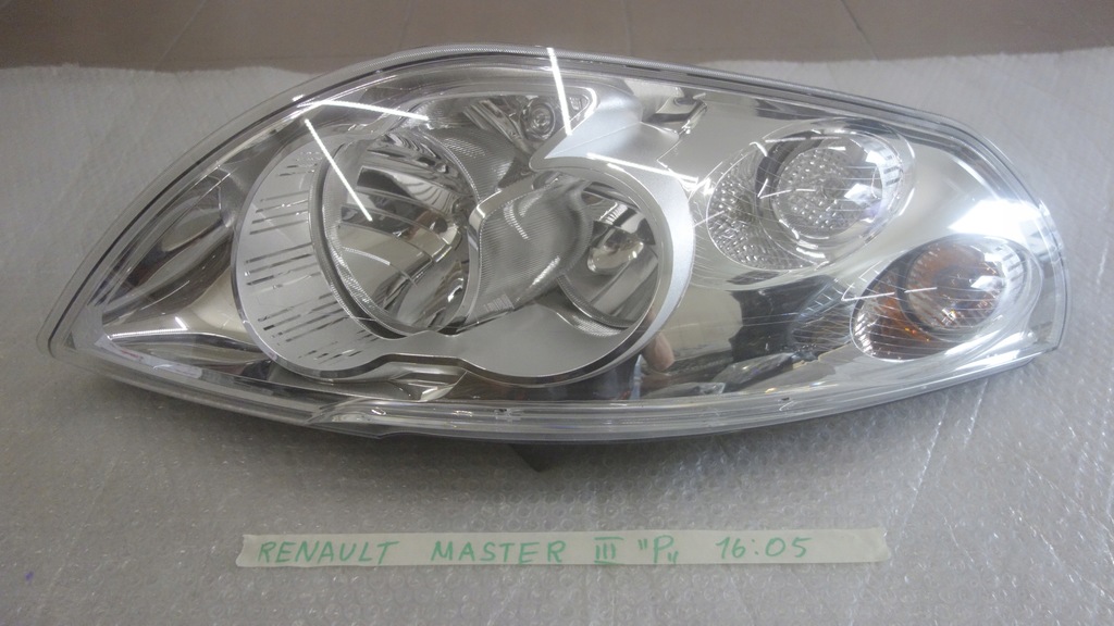 фото №1, Лампа фара ліва перед renault master iii 1er010117-20