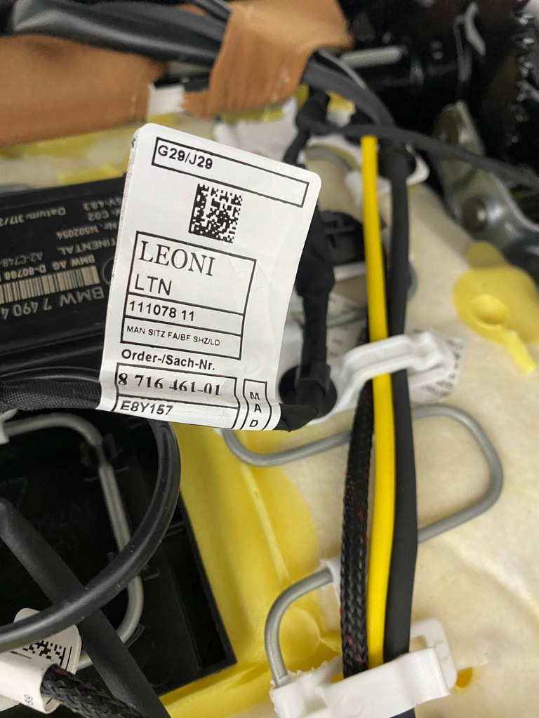 фото №9, Bmw z4 g29 сидіння пасажира правий шкіряний коричневий 18-