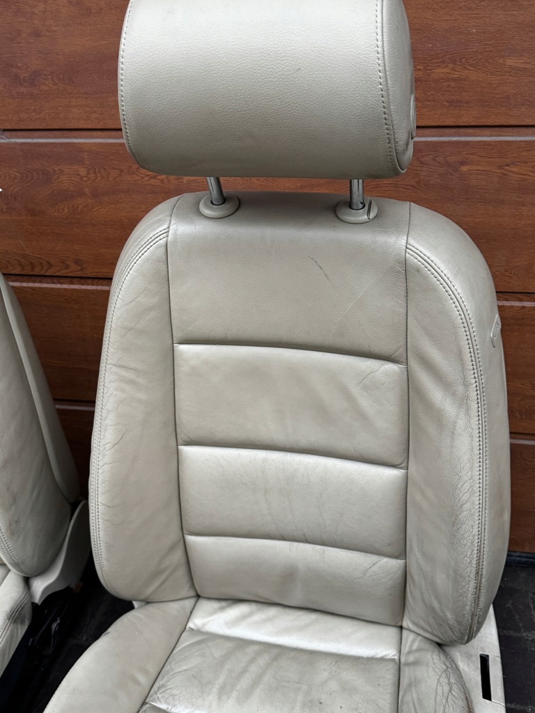 фото №11, Audi a6 c6 сиденья сиденье левый правый комплект электрический подогрев бежевые sedan