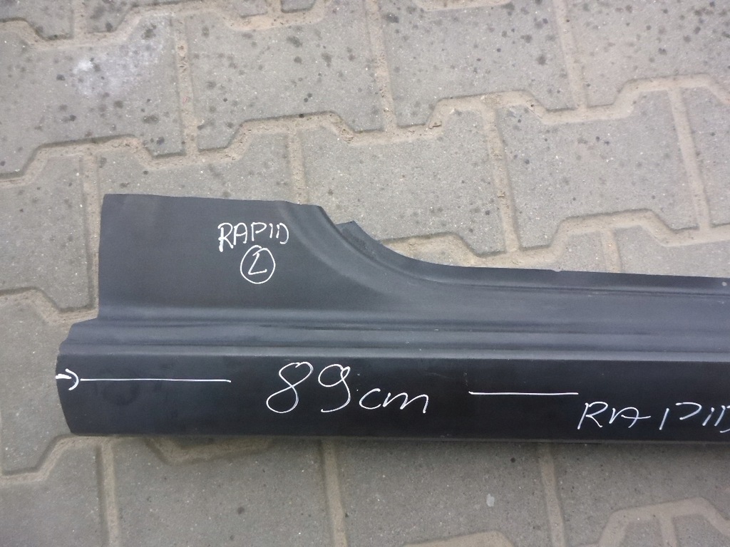 фото №4, Skoda rapid 5j toledo поріг лівий новий оригінал