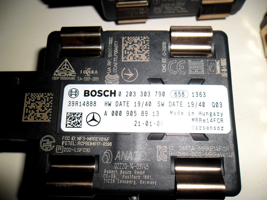 фото №1, Mercedes 0009058913 радар датчик a 177 новий
