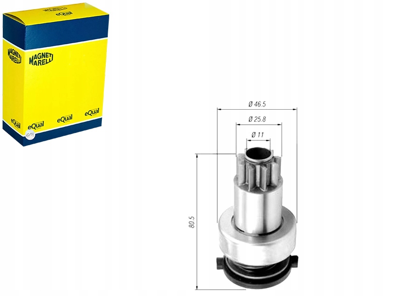 Купити Шестерня, стартер magneti marelli 940113020434