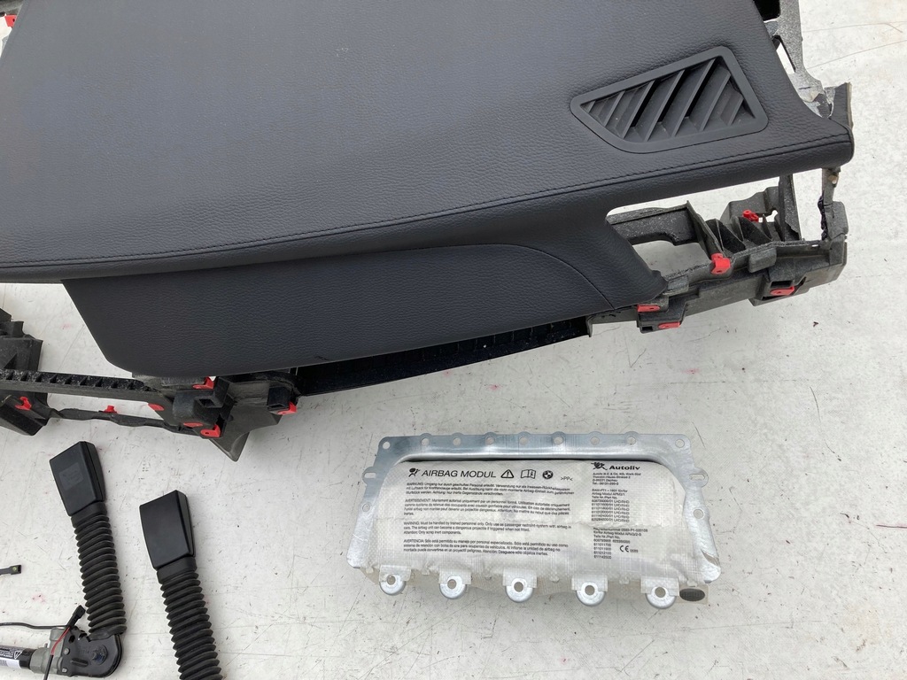 фото №4, Bmw 7 f01 f02 приборная панель приборная панель консоль подушки безопасности ремни