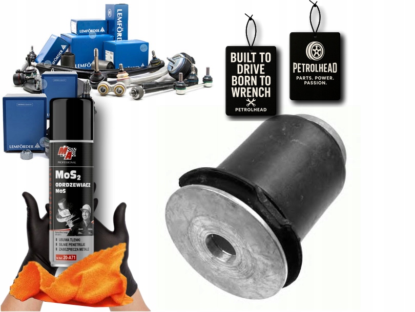 фото №1, Втулка рычага mercedes перед w140 le pr lemforder #petrolhead pro+ kit1