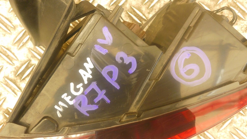 фото №4, Лампа задняя задняя правая renault megane iv