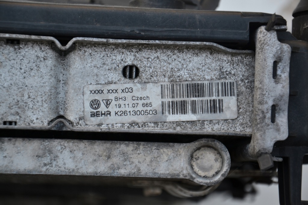 фото №11, Audi q7 4l 3.0tdi 06-15 комплект радиатор+ вентилятор