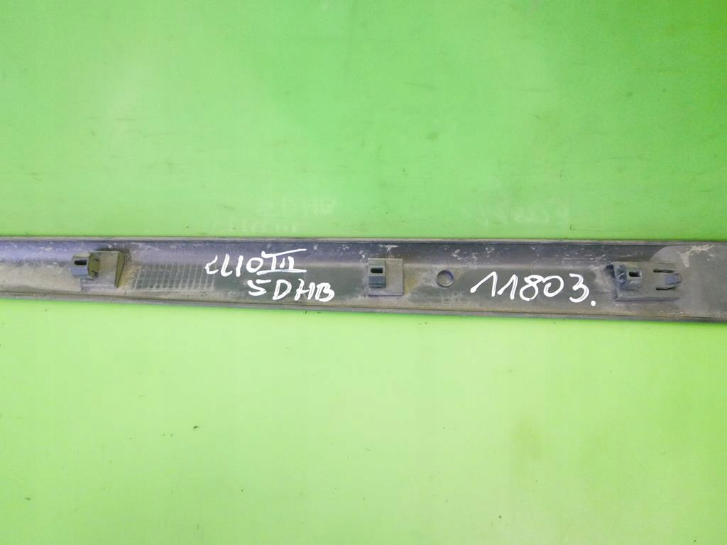 фото №7, Молдинг дверная левая задняя renault clio iii phi 5d