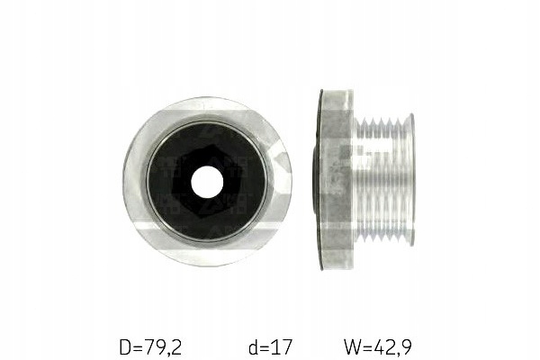 Skf шкив генератора renault megane laguna Цена