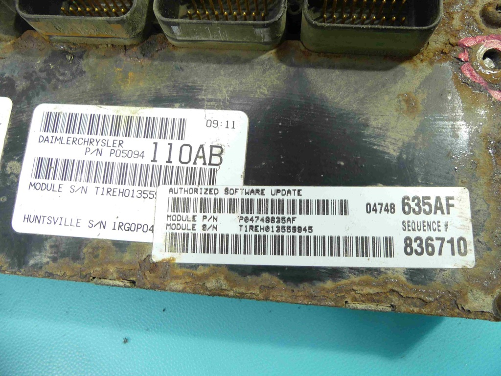 фото №7, Бортовой компьютер dodge caravan iv 00-07 3.8 v6