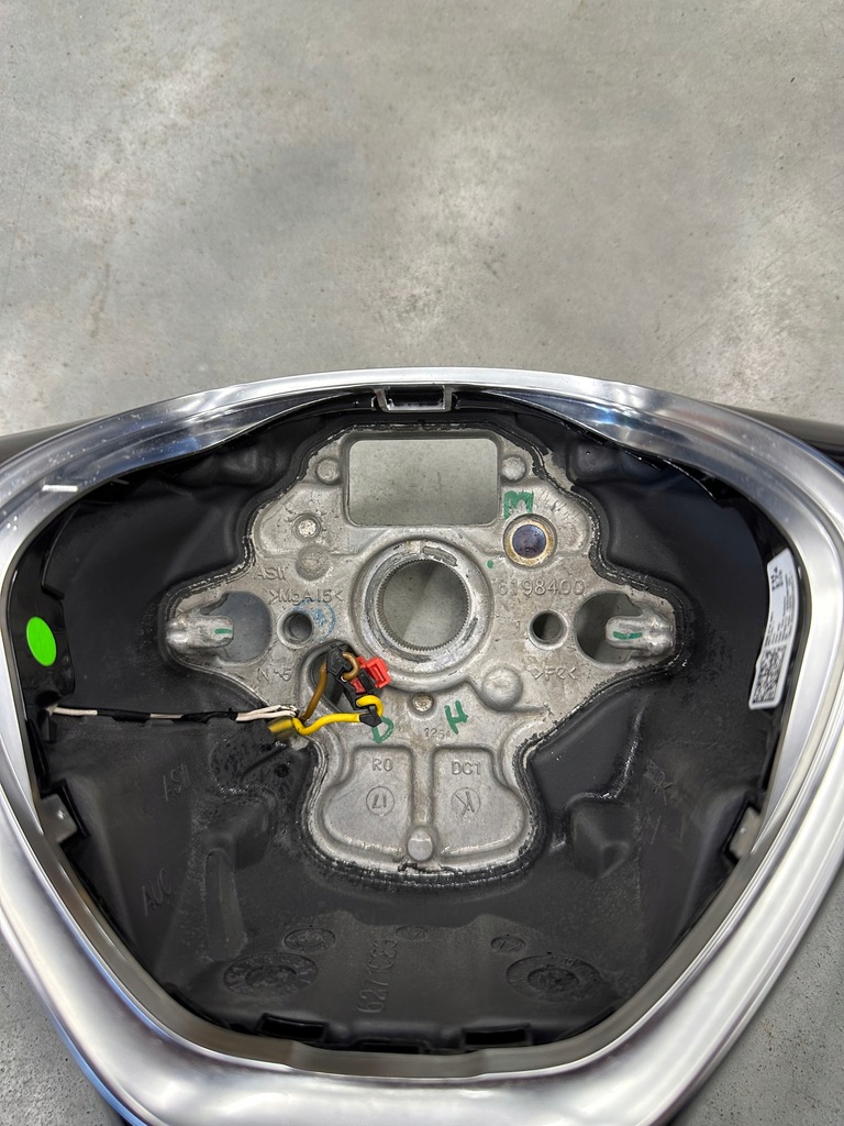 фото №15, Воздуховод кожаный лепестки переключения mtifunkcja vw arteon golf vii 7 подогрев оригинал