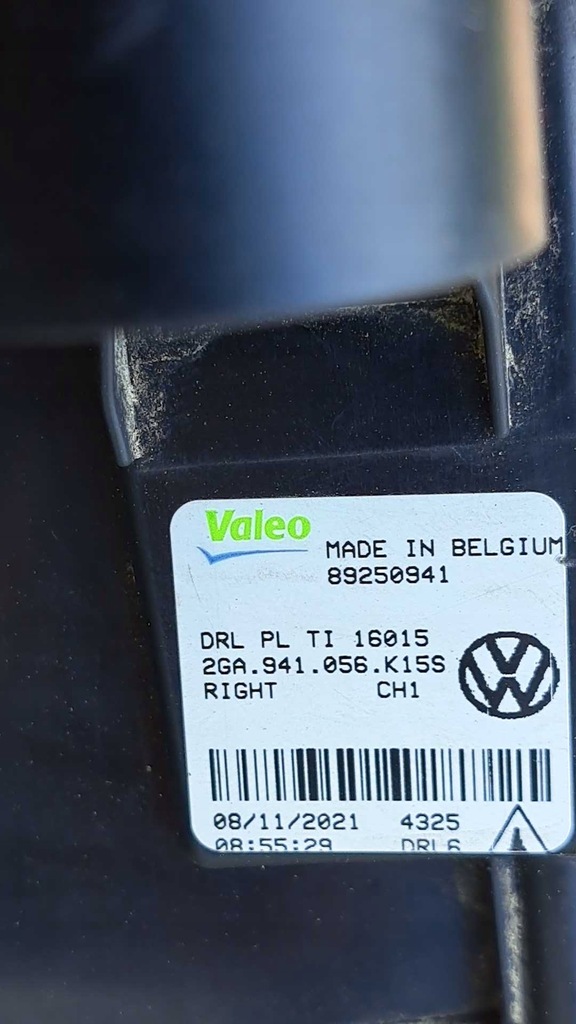 фото №6, Vw t-roc свет do движение dziennej правое drl 2ga941056k