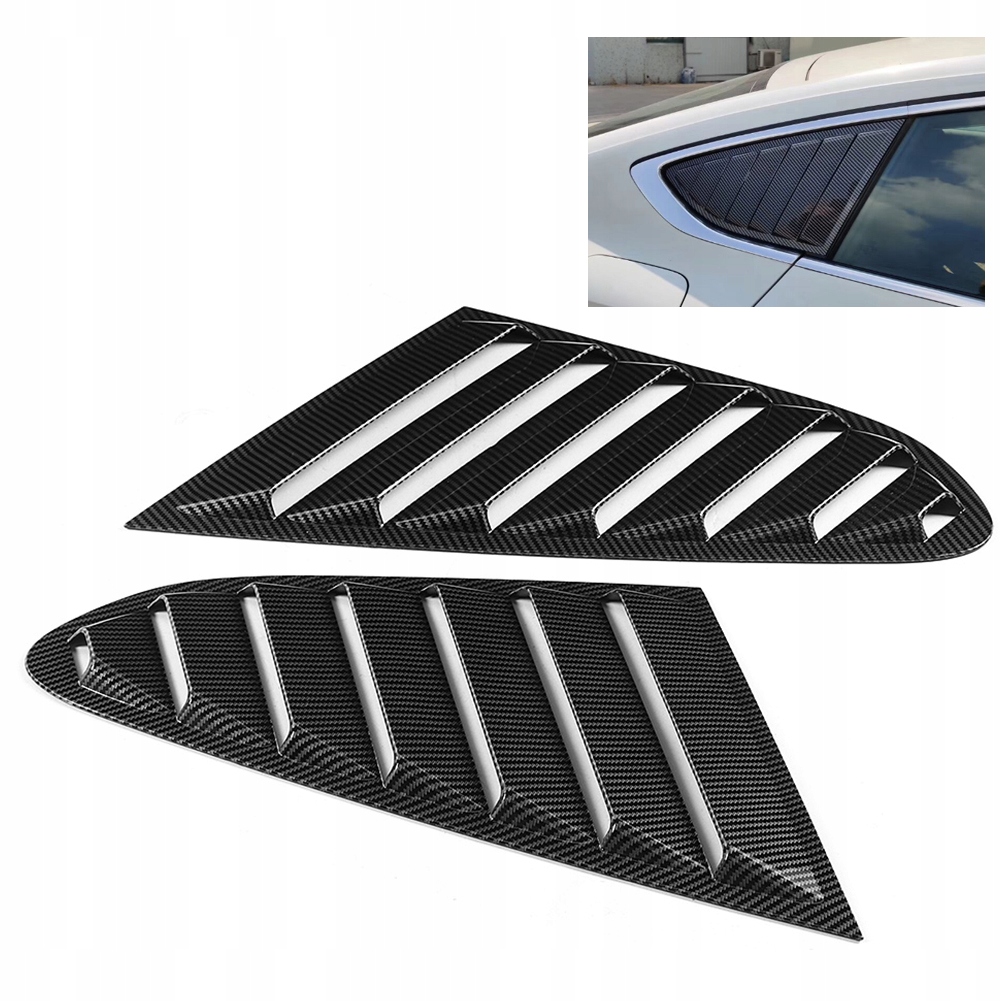 фото №15, 2szt. бічна жалюзі з отвір wentylacyjnym з