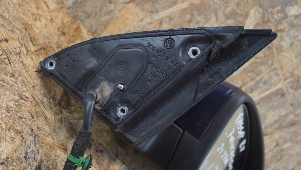 фото №13, Зеркало правое vw passat b7 2+9 11 pin lh5x