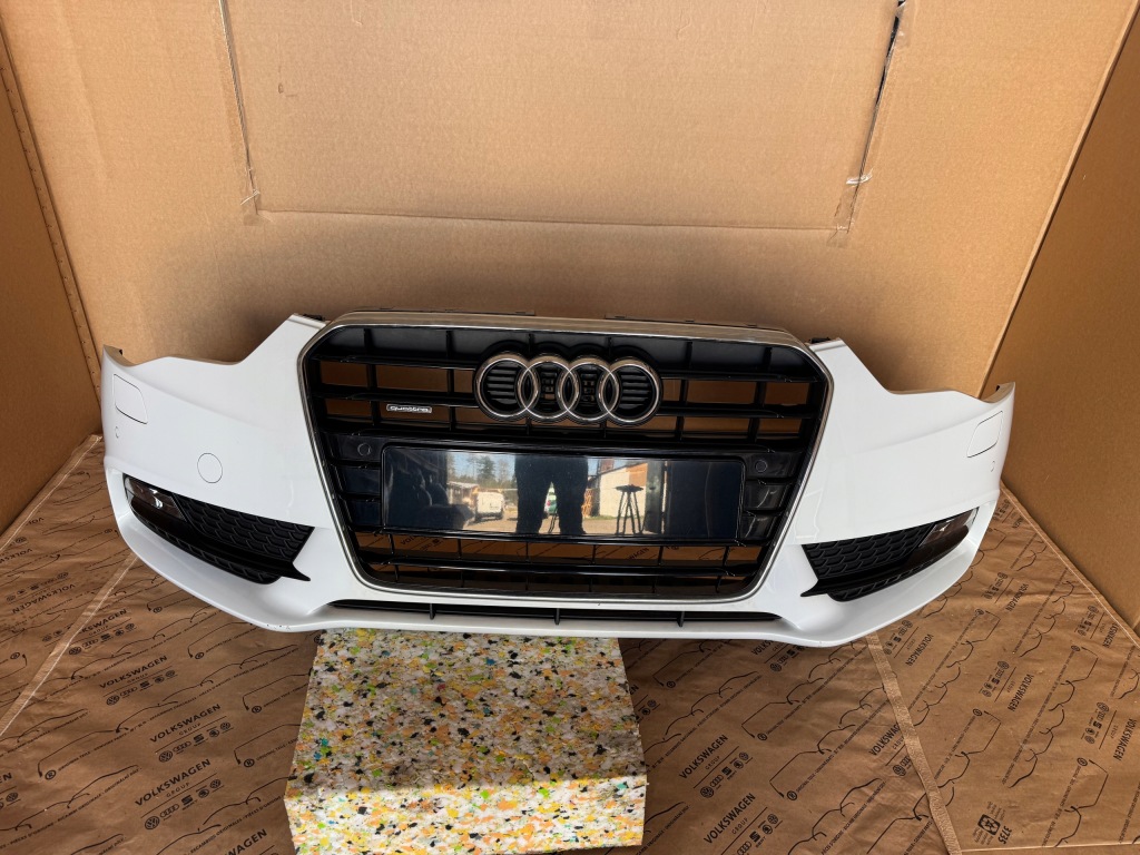фото №1, Audi a5 8t lift sportback бампер перед комплект pdc ls9r orginał 08-2016r