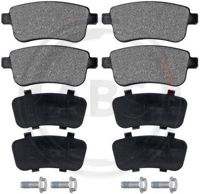 фото №2, Гальмівні колодки ham. задня renault fluence 10- 1.6 dci