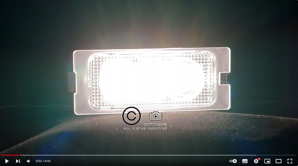 фото №9, Led фонари освещение номерного знака ford edge 2007-2014 ford escape 2008-2012