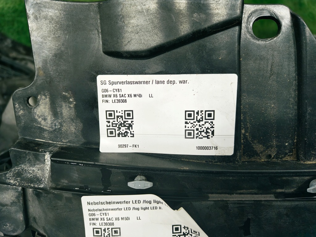 фото №13, Bmw x6 g06 бампер перед m-pakiet c3d камера протитуманні фари pod радар 6pdc