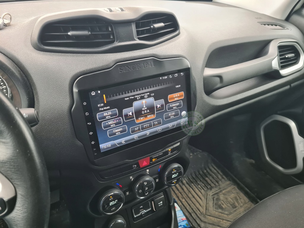 фото №13, Радіо навігація jeep renegade 2014 android авто / carplay + камера