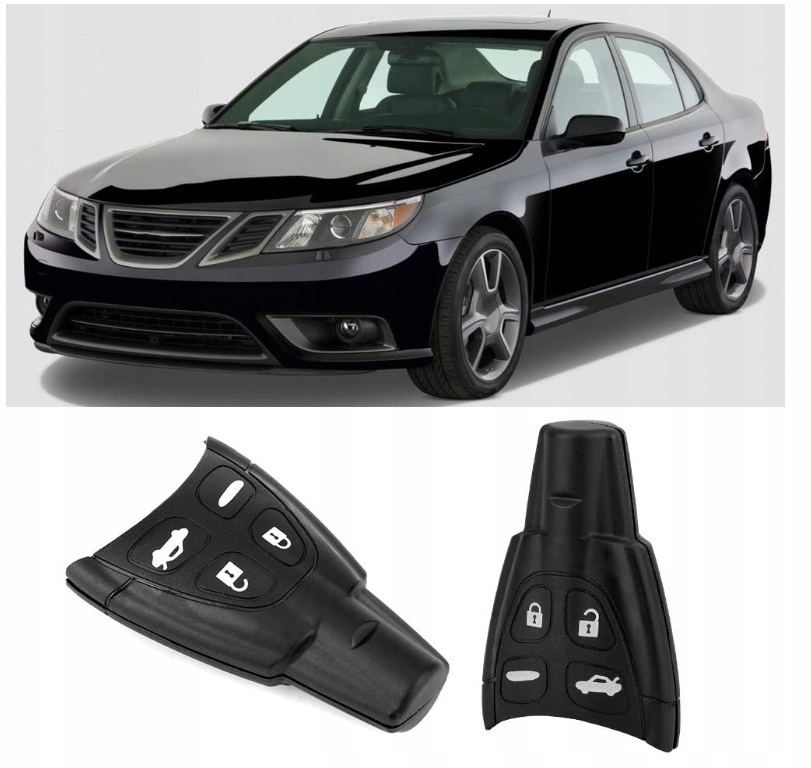 фото №7, Корпус ключ pilot do saab 93 9-3 95 9-5