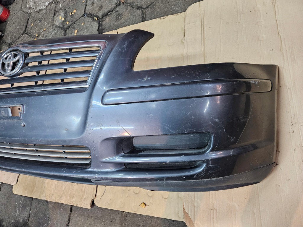фото №6, Toyota avensis t25 03-06 бампер перед 1f6