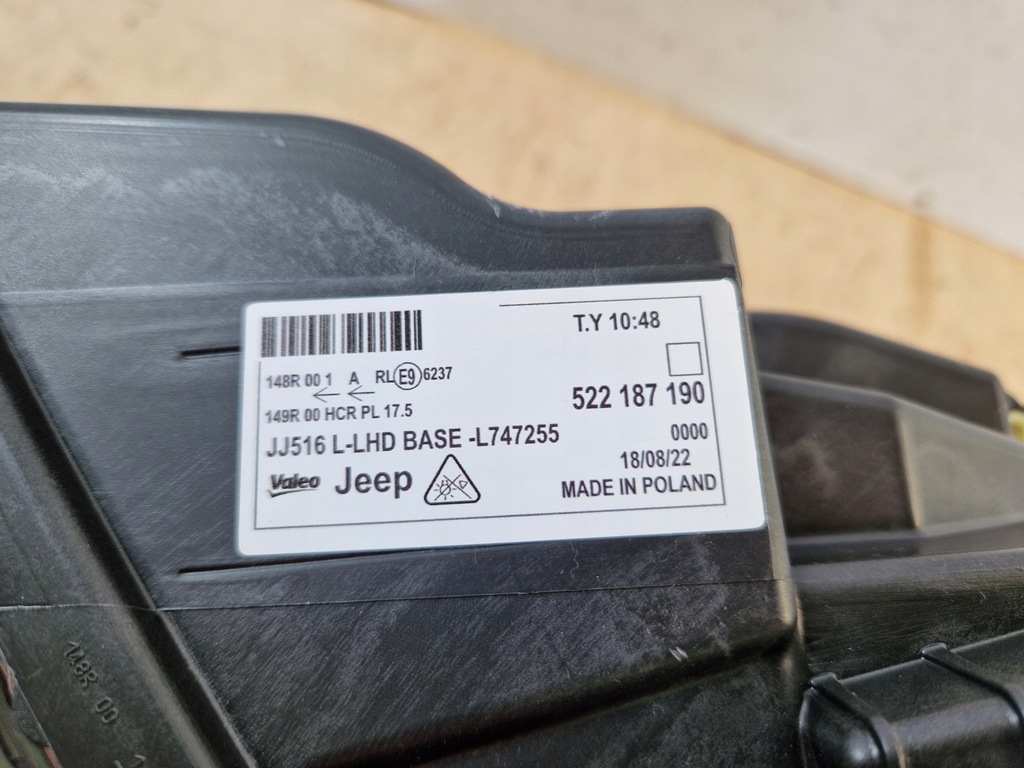 фото №11, Лампа права ліва перед led jeep avenger