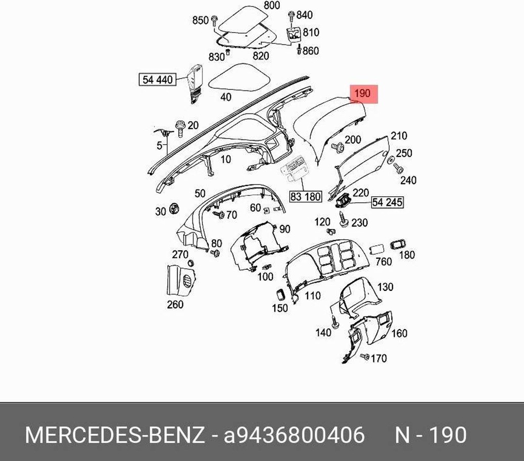 фото №11, Mercedes actros 2 ii обивка a9436800406