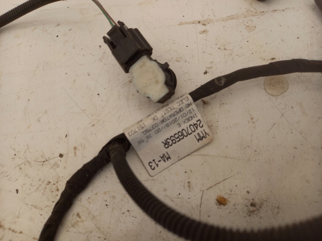 фото №4, Жгут электропроводка датчики pdc перед renault scenic iv