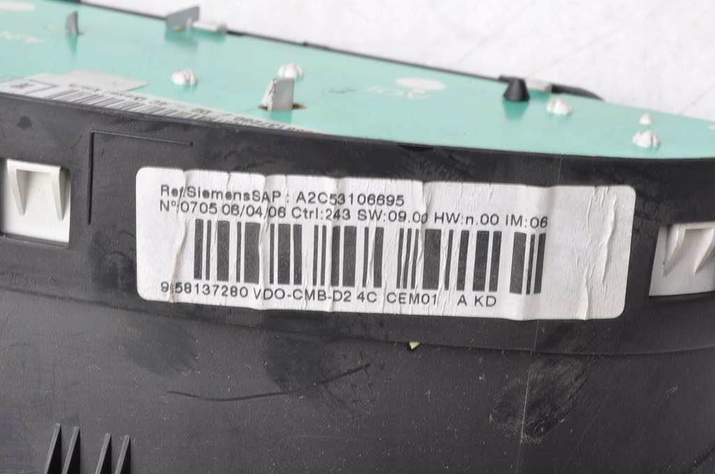 фото №6, Peugeot 407 1.6 hdi лічильник прилади 9658137280