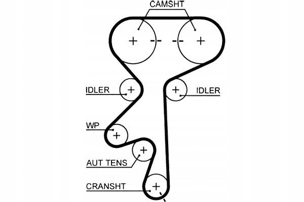 фото №1, Gates 5499xs ремень распределительного вала