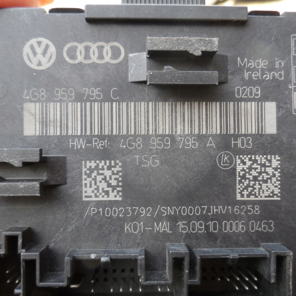 фото №16, Модуль блок керування двері audi a6 a7