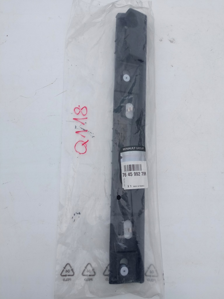 фото №1, Renault zoe направляющая кронштейн порог левый задняя новый