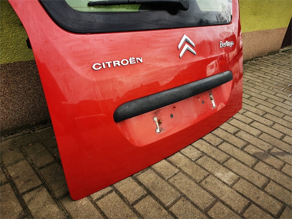 фото №5, Citroen berlingo iii peugeot partner iii 08-18 крышка багажника комплектная демонтаж