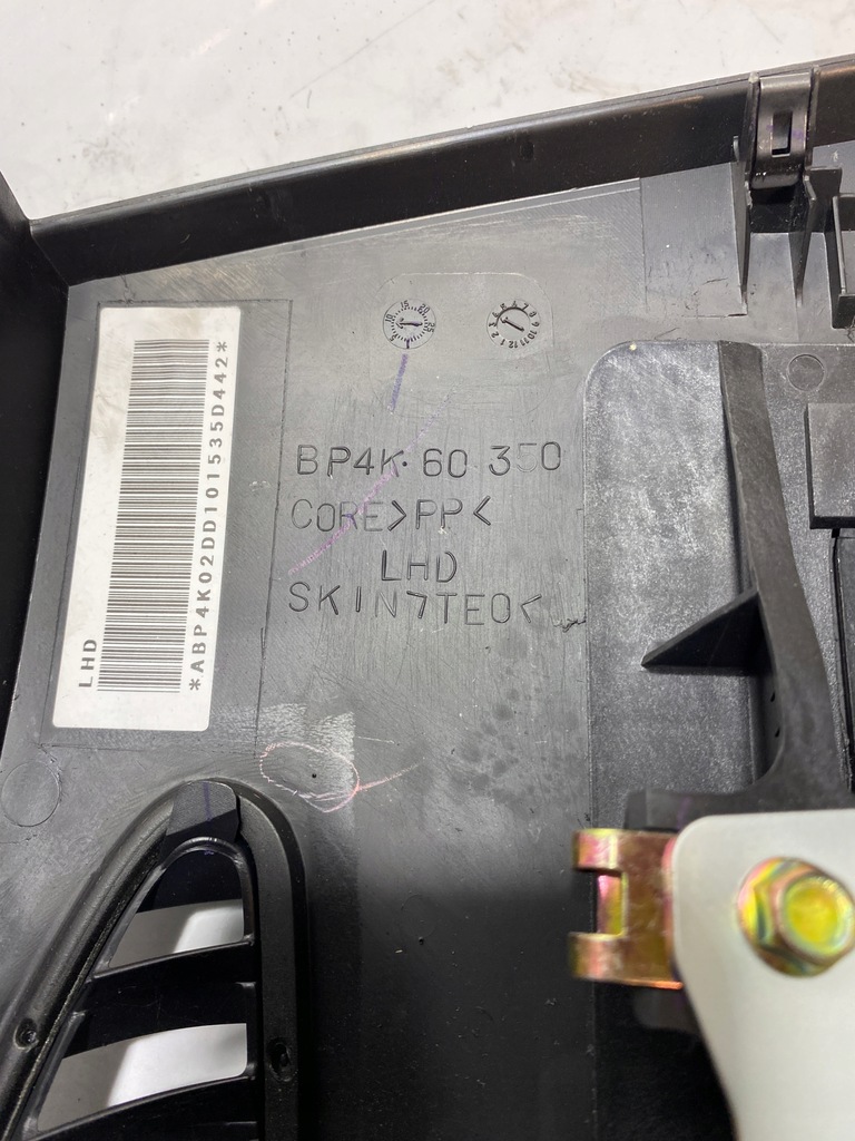 фото №5, Заглушка подушки безопасности подушка безопасности пассажира mazda 3 i bk 03