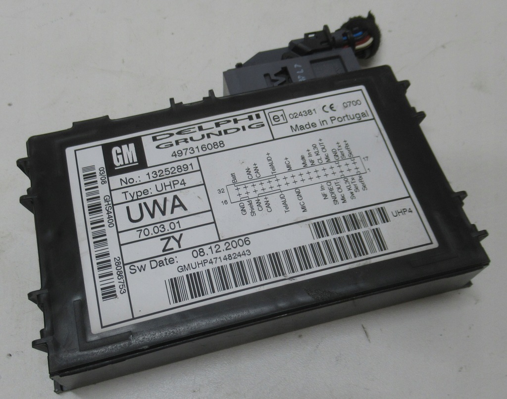 фото №1, Signum 3.0cdti модуль bluetooth 13252891