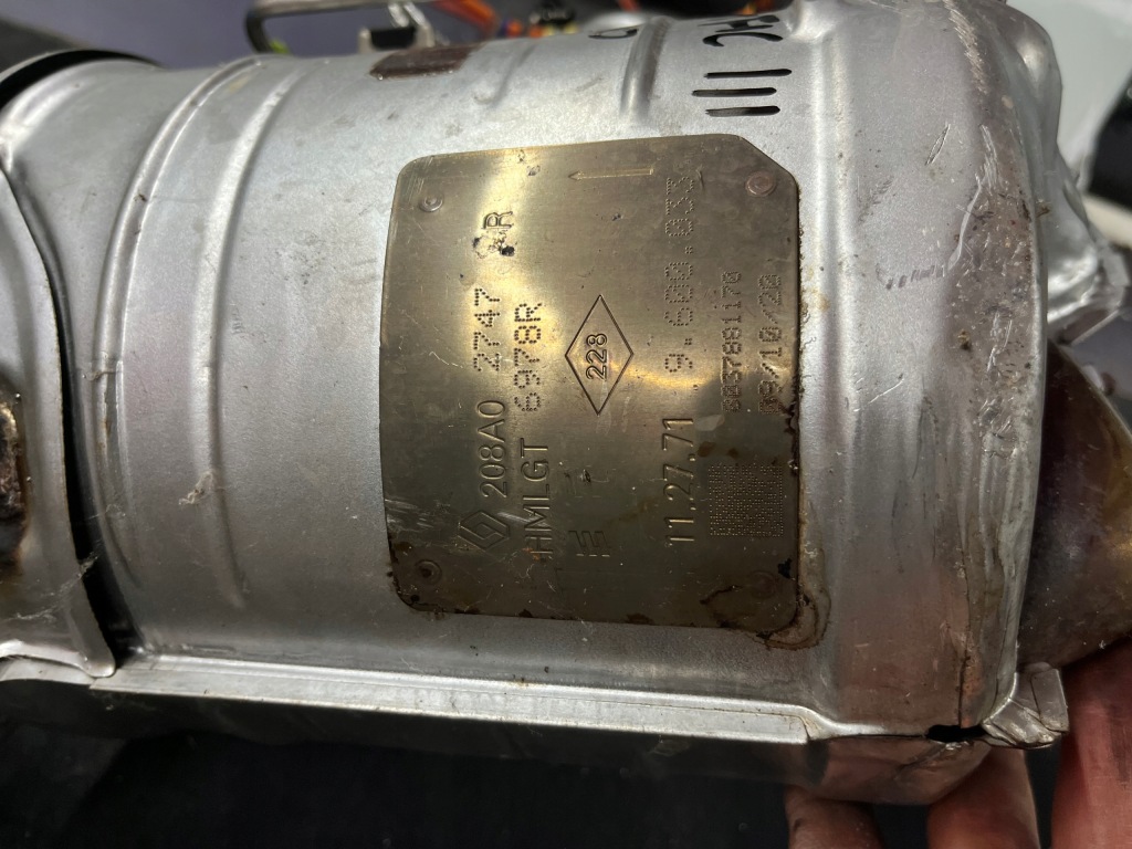 фото №2, Dpf фильтр частиц renault trafic iii 3 2.0dci