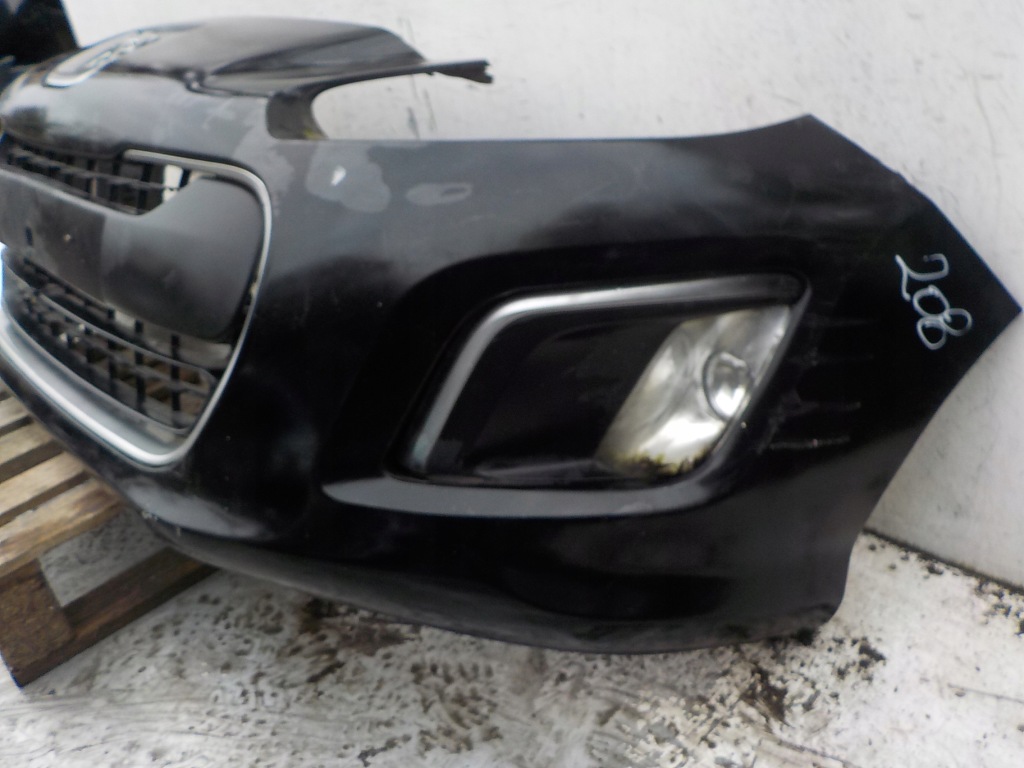 208 peugeot 308 t7 рестайлінг  бампер перед передній Оригінал