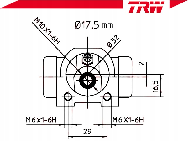 фото №2, Trw цилиндрик тормозной renault megane i megane i