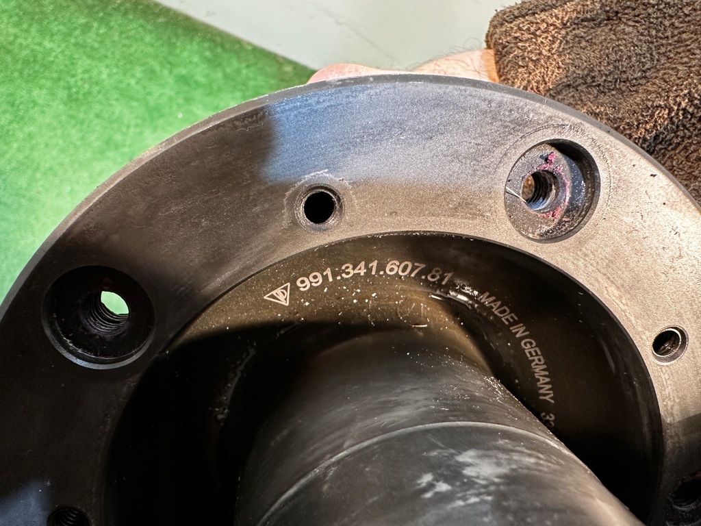 фото №7, Porsche 911 991 gt3 gt3 rs centerlock ступица 99134160781