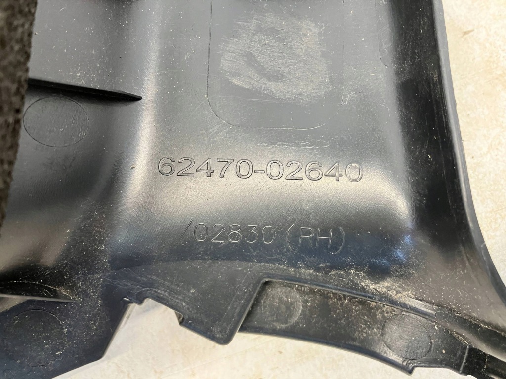 фото №6, Corolla e21 kombi защита стойка задняя правая правый задняя czarna 62470-02640