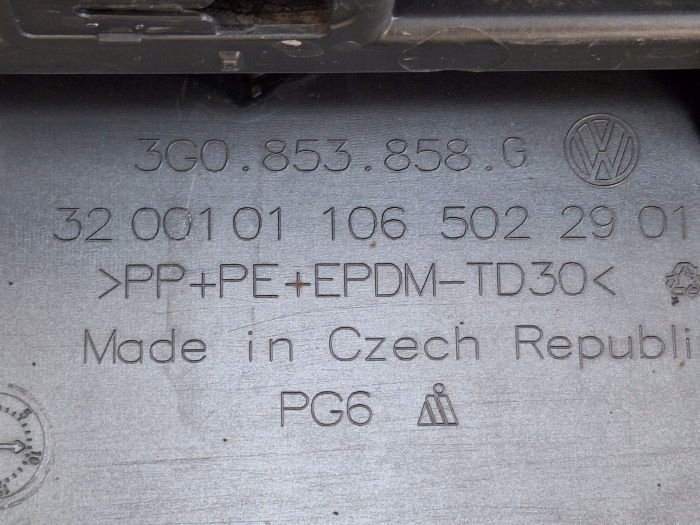 фото №7, Vw passat b8 r-line молдинг поріг права 3g0853858g
