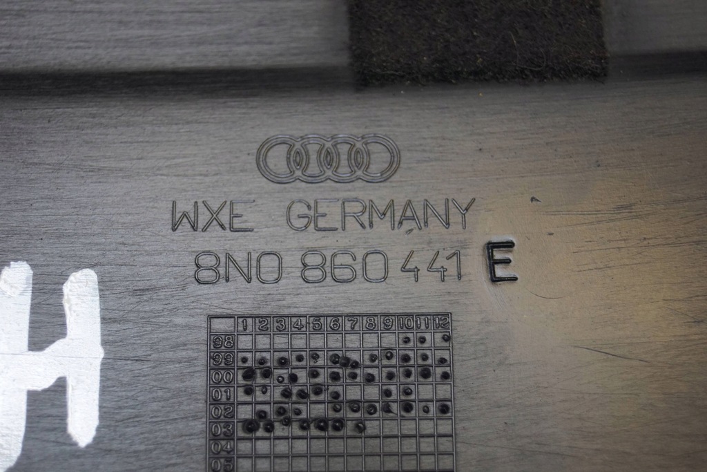 фото №16, Audi tt 8n усилитель поперечина передний левый перед 8n0860441e h187