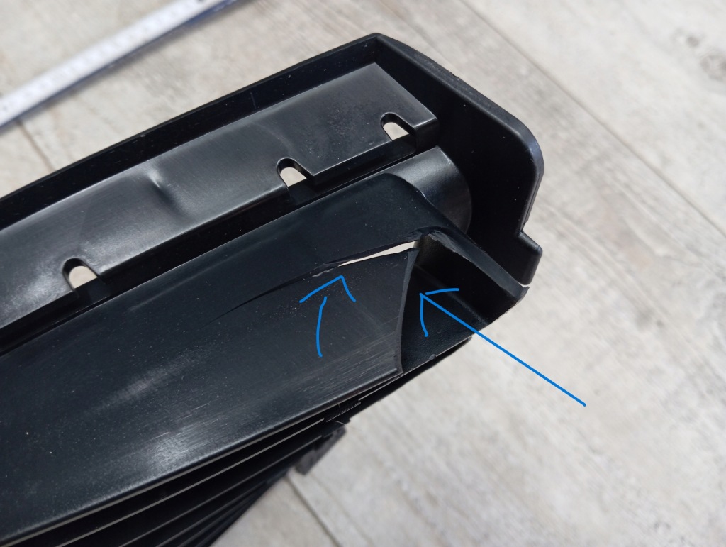 фото №8, Решітка радіатора решітка бампера renault scenic iii 622543518r nowa оригінал