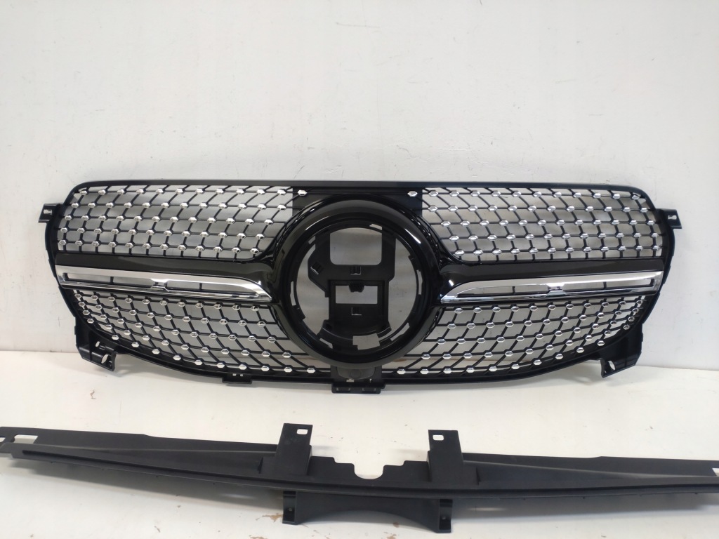 фото №8, Новый решётка радиатора решётка радиатора радиатора mercedes gle w167 2019- diamond black камера