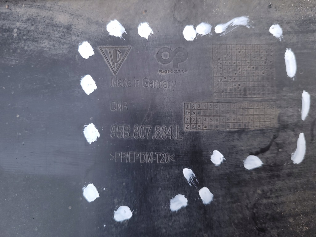 Porsche macan | бампер диффузор спойлер задняя задний 95b807421l | 0200 Недорого