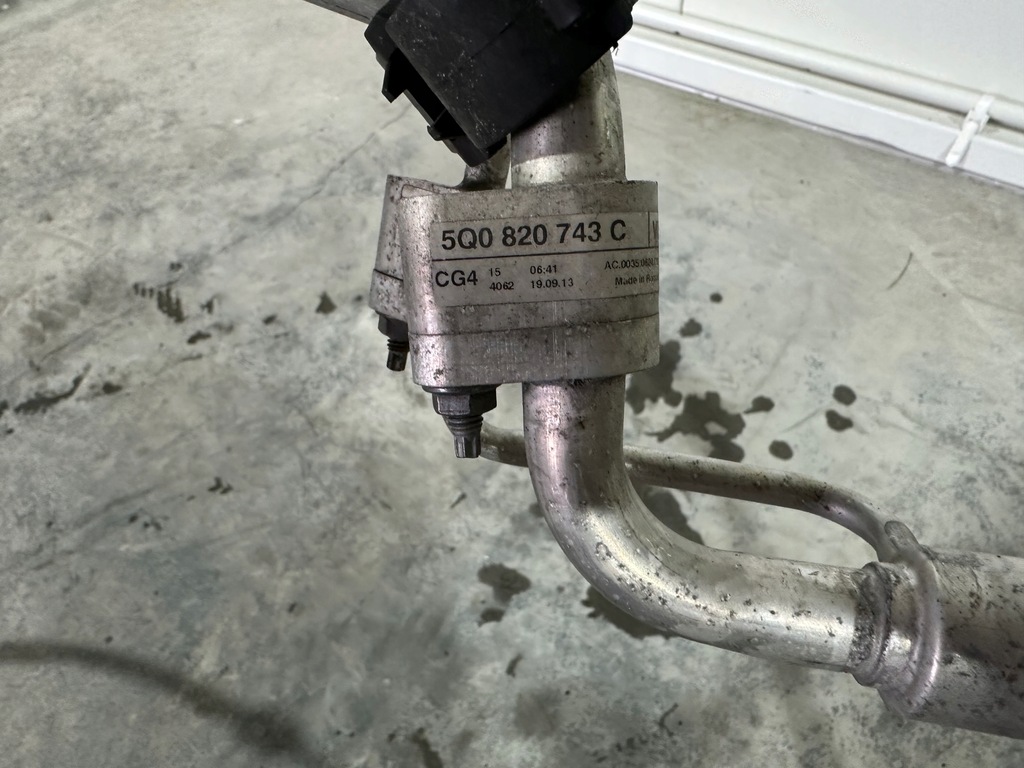 фото №9, Vw golf vii 1.2 tsi провода кондиционера трубки