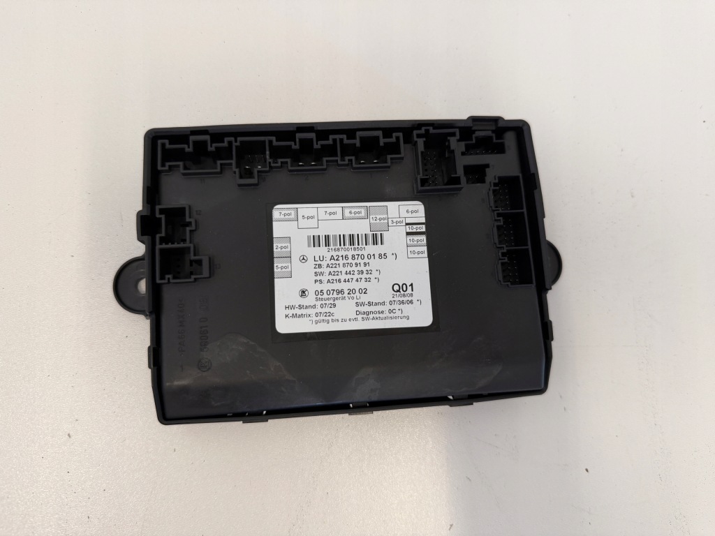 Купить Модуль блок управления дверь mercedes cl w216 2168700185