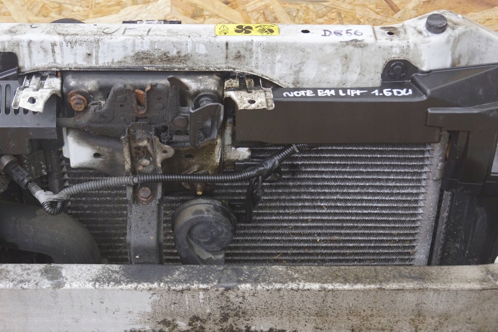 фото №11, Nissan note e11 lift pas передній радіатор 1.5 dci d856