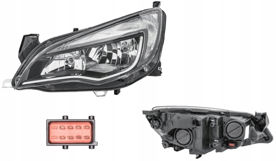 фото №1, Фара лампа лівий opel astra j 13- hella